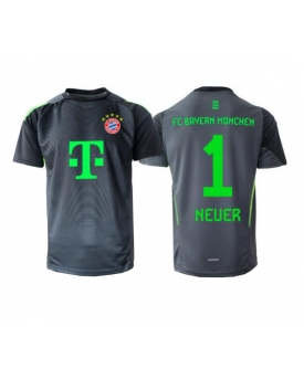 Bayern Munich Manuel Neuer #1 Portiere Maglia Gara Trasferta Repliche 2025-26 Maniche Corte